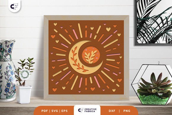 Download Boho Home Decoration 3D Layered Papercut - Paper Collection