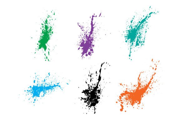 Download Colorful Ink Blot Blood Background - Blot Collection