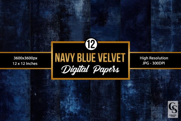 Download Navy Blue Velvet Fabric Texture Papers - Paper Collection